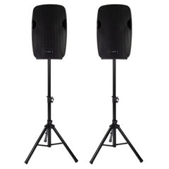 2x Kam RZ12A V3 1000W Active PA Speaker Bluetooth DJ Disco Sound System