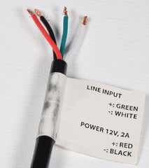 Adastra BP4A-W 12V wetterfester Aktivlautsprecher 4"