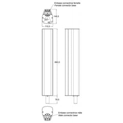 2x Audiophony ILINE Column Array 510W RMS inkl. Taschen