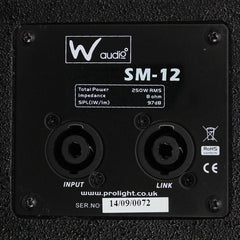 W Audio SM 12 Bühnenmonitor