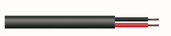 Speaker Cable Black PA Pro Audio DJ DISCO 2 x 2.5mm - 10M Cut Length