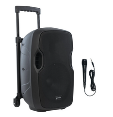 Gemini AS-10TOGO Portable Bluetooth Speaker 10" Battery