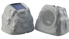 Gemini Sound GHRK-500LTMS-PR Bluetooth Rock Speaker Pair Garden
