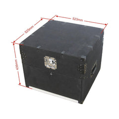 Jv Case CARPET DJ MIXER CASE 5U + 11U Flightcase lecteur CD système audio