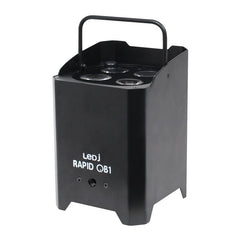 LEDJ Rapid QB1 Hex LED Uplighter Battery Wireless LED Lighting DMX Disco DJ