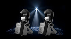 2 x Chauvet Intimidator Barrel 305 IRC Compact LED Barrel Scanner 60W