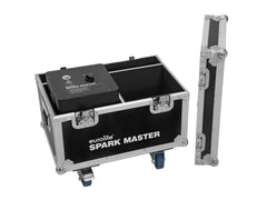 Roadinger Flightcase 2X Spark Master mit Rollen