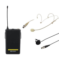 W Audio RM Quartet Beltpack Kit 863,01 MHz Ansteck-Headset, geeignet für Kam Quartet