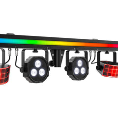 2x Chauvet GigBAR 3 ILS Lighting System inc Tripod & Case