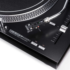 2 platines vinyles Reloop RP-4000M MK2 à entraînement direct (noires)