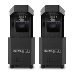 2x Chauvet Intimidator Scan 110 10W LED Mirror Scanner Effect Light DJ Disco