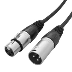 4x W Audio 1.5m XLR Male - XLR Female Microphone Cable - Clearance