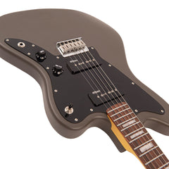 Vintage V65 Hardtail Electric Guitar - Satin Grey