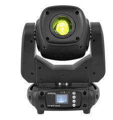 Evolite 2x Spot LED 100 Moving Head Pair including Flightcase