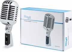 Stagg SDMP40CR Microphone rétro vintage années 50 *Stock B