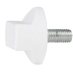 Wentex Bouton rotatif M10x20 Blanc (pour réducteur)