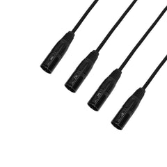 Adam Hall Cables 4 STAR CATBOX XM5 Audio & DMX Adapter 5-pole XLR Male x Cat.6a