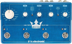 Pédale de guitare intuitive à trois moteurs TC Electronic Triple Flashback Delay