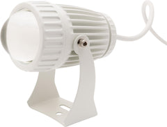 FXlab 5W Weißer LED Pinspot inkl. 300mm Mirrorball Bundle Party Retro 50er Disco