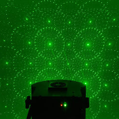 2x Kam Derby 8 LED Laser Light Inc. Free DMX Lead