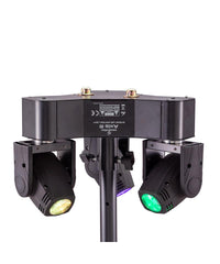 SOUNDSATION AXIS III 3-STRAHL 10W RGBW LED MOVING HEAD Herzstück