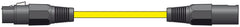 Chord 6m Professional High Quality Balanced 3Pin XLR Cable (Yellow)