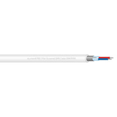 eLumen8 PRO Screened 1 Pair DMX Cable DMX1PRW, 100m Drum White