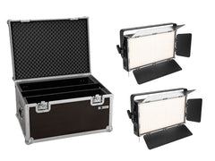 EUROLITE Set 2x Panneau LED PLL-360 6000K + Mallette