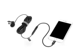 Saramonic LAVMICRO U1B Lavalier-Mikrofon mit abnehmbarem Lightning-Anschluss