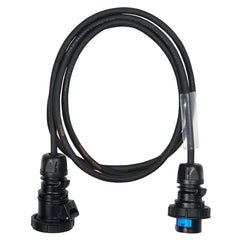 eLumen8 3m 2.5mm IP67 Black 16A Male - 16A Female Cable