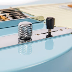 Vintage V75 Electric Guitar - Laguna Blue