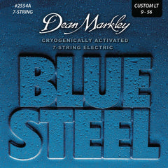 Dean Markley Blue Steel Electric Guitar Stings Cus Light 7str 9-56