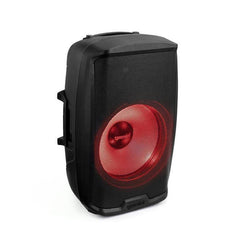 Gemini AS-2115BT-PK 2000 Watt 15" Active Multi-LED Bluetooth Loudspeaker w/ Stand