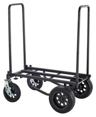 RocknRoller R12Stealth Multi Cart All Terrain Stealth Black DJ Disco Transport Trolley