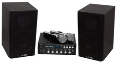 LTC BLUETOOTH-VERSTÄRKER ALL-IN-1-KARAOKE-SET 2 x Mikrofone