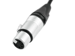 Psso DMX-Kabel XLR 5Pin 5M Bk Neutrik