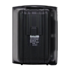 Clever Acoustics WPS 35T Schwarze wetterfeste 100-V-Lautsprecher (Paar)