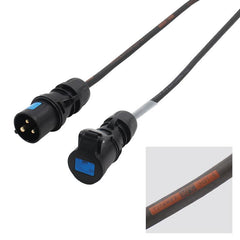 Câble LEDJ 1m 2,5mm 16A Mâle - 16A Femelle