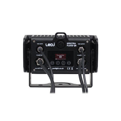 LEDJ Spectra Flood Q6 Exterior Fixture IP65 Outdoor LED Wash 6 x 5W RGBW DMX