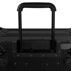 UDG FlightCase Scratch (Turntable Battle/PLX-CRSS12 & 10"/12" Mixer)  Black Plus (Laptop, Trolley & Wheels)