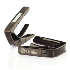 Thalia Gibson Black Chrome Finish Capo - Trapezoid