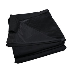 STAR74 LEDJ 3 x 5 m Rideaux Tuyaux et Drapés Noirs *Stock B