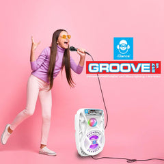 iDance Groove 217 Enceinte Bluetooth rechargeable Partybox Disco Karaoké