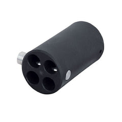 Wentex 4W connector complete f.35,0mm tube black