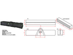 COBRA Tripod Stand Carry Padded Bag - 1480 x 280 x 250mm