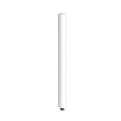 Extension de poteau d'enceinte à gravité M20 blanc