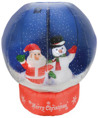 QTX | Outdoor Inflatable 4ft Animated Snow Globe