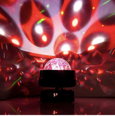 BoomTone DJ 3-in-1 LED Light Effect Spinner Strobe Beam RGBW