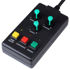 KAM KHM600 Haze Machine 600W Hazer inkl. Timer-Fernbedienung und 5L Fluid Disco DJ Stage