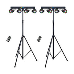 2x Thor Partybar Eco, LED Lighting Effects Bar